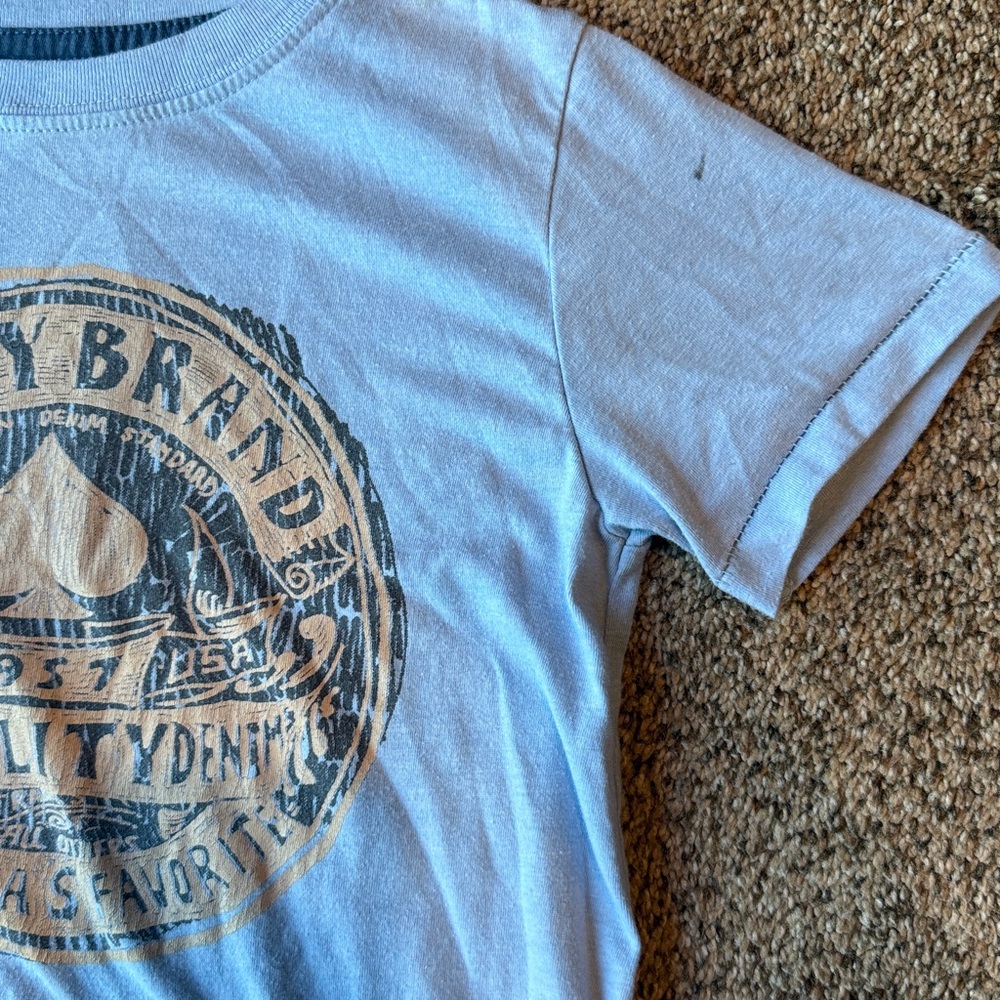 Lucky Brand | Light Blue Graphic Tee for Kids - Picture 3 of 7